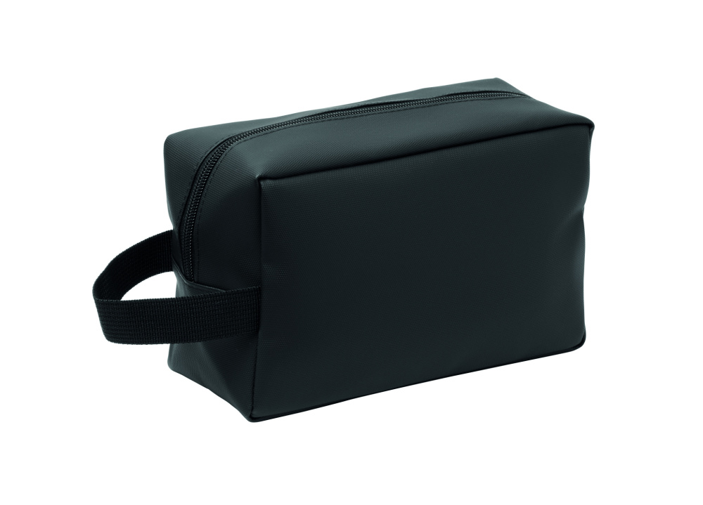 Logo trade advertising products image of: Toiletry bag in 600D RPET