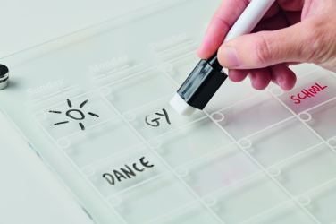 Logotrade promotional items photo of: Magnetic acrylic planner