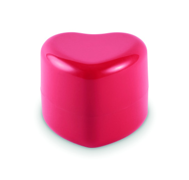 Logo trade promotional items picture of: Heart shape vegan lip balm