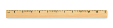 Logotrade business gift image of: Wooden ruler 30cm
