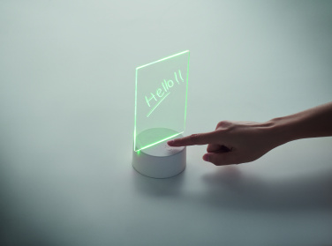 Logotrade promotional item image of: Light-up LED memo board