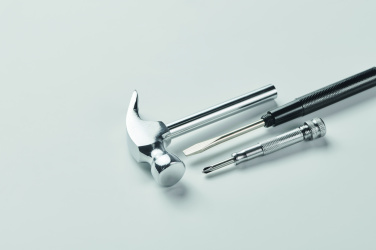 Logo trade promotional giveaways image of: Carbon steel claw hammer