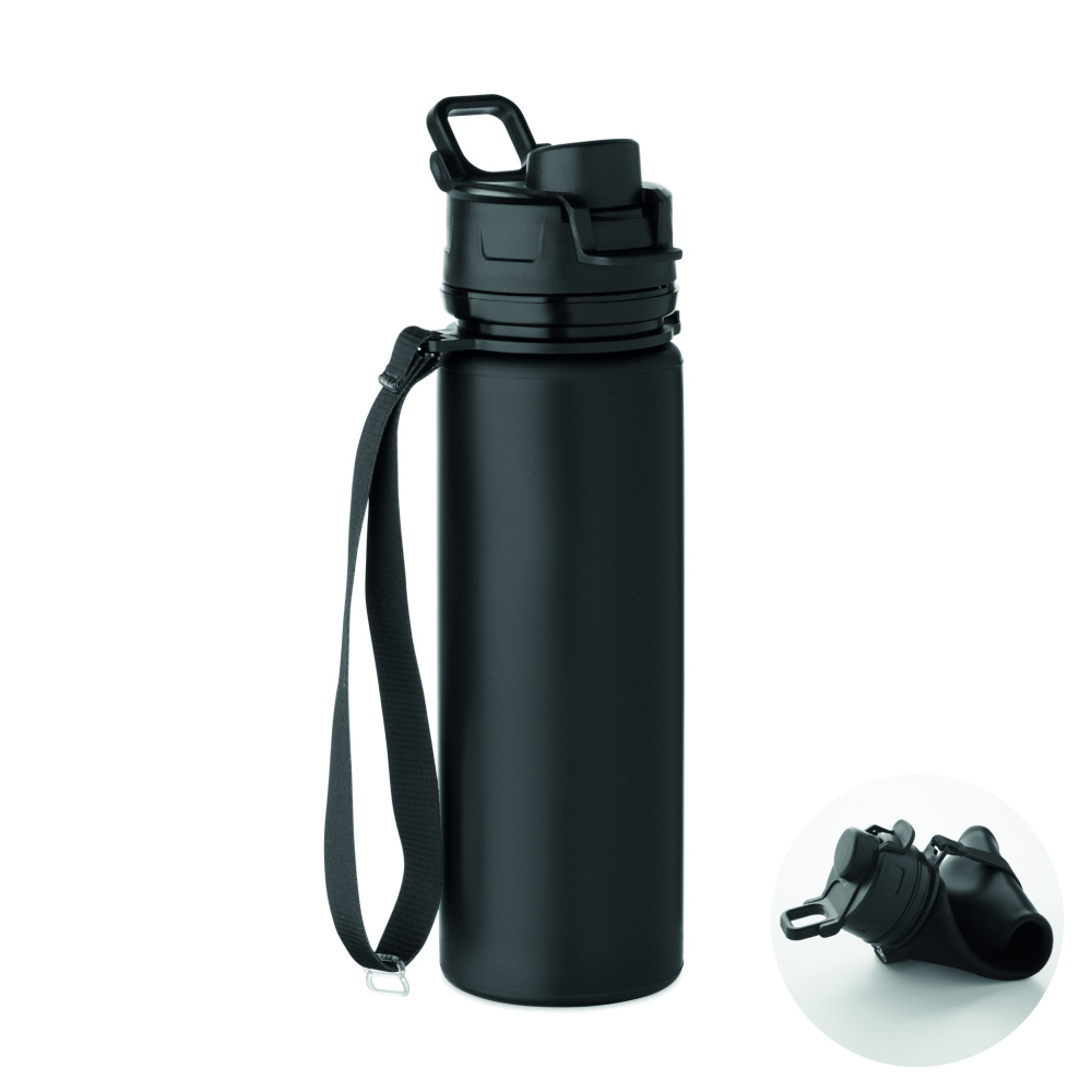 Logotrade corporate gift picture of: Foldable silicone sports bottle
