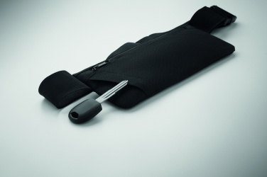 Logo trade promotional gifts image of: Sports waist bag 600D RPET