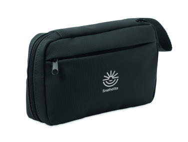 Logo trade business gift photo of: Toiletry bag 600D RPET