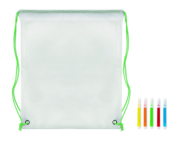 Logotrade business gifts photo of: Non woven kids bag with pens