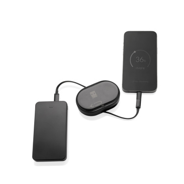 Logotrade corporate gift picture of: Chargevix RCS rplastic Multi-functional 60W charging set