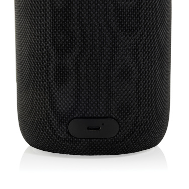 Logo trade promotional giveaways picture of: Lux RCS recycled plastic 10W speaker lamp