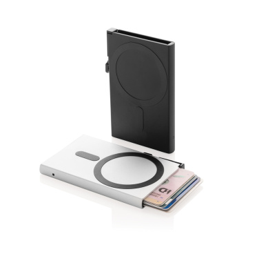 Logo trade promotional giveaway photo of: Standard aluminium RFID magnetic phone cardholder