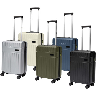 Logo trade corporate gift photo of: Rover 20" GRS recycled cabin trolley 40L