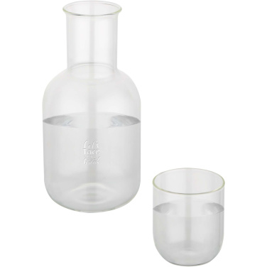 Logo trade promotional gift photo of: Amelie glass carafe and cup set