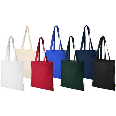 Logo trade corporate gifts picture of: Odisha 140 g/m² OCS organic tote bag 7L