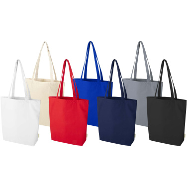 Logo trade promotional products picture of: Odisha 270 g/m² OCS organic tote bag 10L