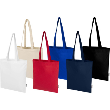 Logotrade promotional merchandise photo of: Peru Blend 180 g/m² GRS recycled cotton tote bag 7L