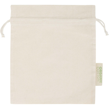 Logo trade promotional items image of: Odisha 140 g/m² OCS organic gift bag - 30 x 25 cm