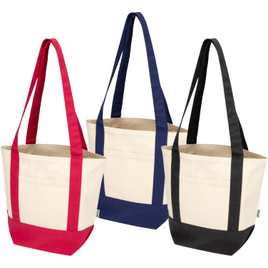 Logotrade promotional giveaway picture of: Sam 320 g/m² GRS recycled mini cotton tote bag