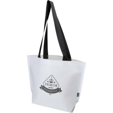 Logotrade promotional merchandise image of: Duo GRS recycled double-laminated tote bag 18L