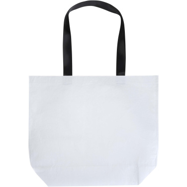 Logo trade promotional merchandise picture of: Duo GRS recycled double-laminated oversized tote bag 30L