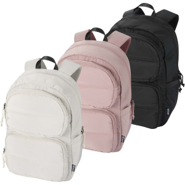 Logotrade promotional item image of: Puffer 15.6" GRS recycled laptop backpack 18L