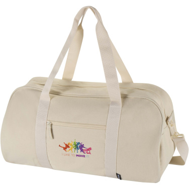 Logo trade promotional giveaways image of: Recanvas GRS recycled duffel bag 40L