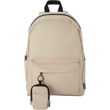 Logo trade promotional products image of: Byron Clip & Go GRS recycled small pouch 0.2L