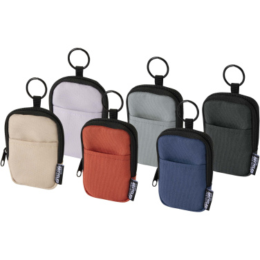 Logotrade promotional merchandise picture of: Byron Clip & Go GRS recycled small pouch 0.2L