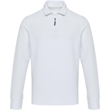 Logotrade promotional giveaway image of: Zeus long sleeve unisex half zip polo