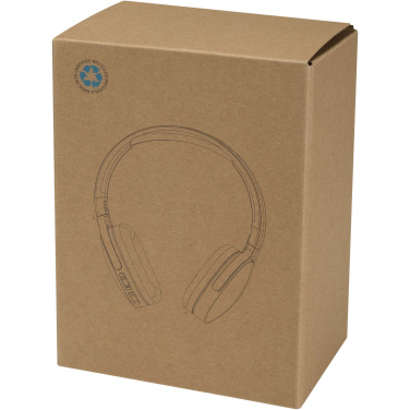 Logotrade corporate gift picture of: Ancha recycled plastic over-ear wireless Bluetooth® headset