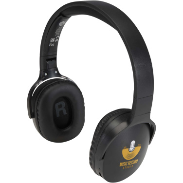 Logotrade promotional merchandise picture of: Ancha recycled plastic over-ear wireless Bluetooth® headset