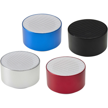 Logotrade promotional product image of: Ankaa 3W recycled aluminium wireless Bluetooth® speaker