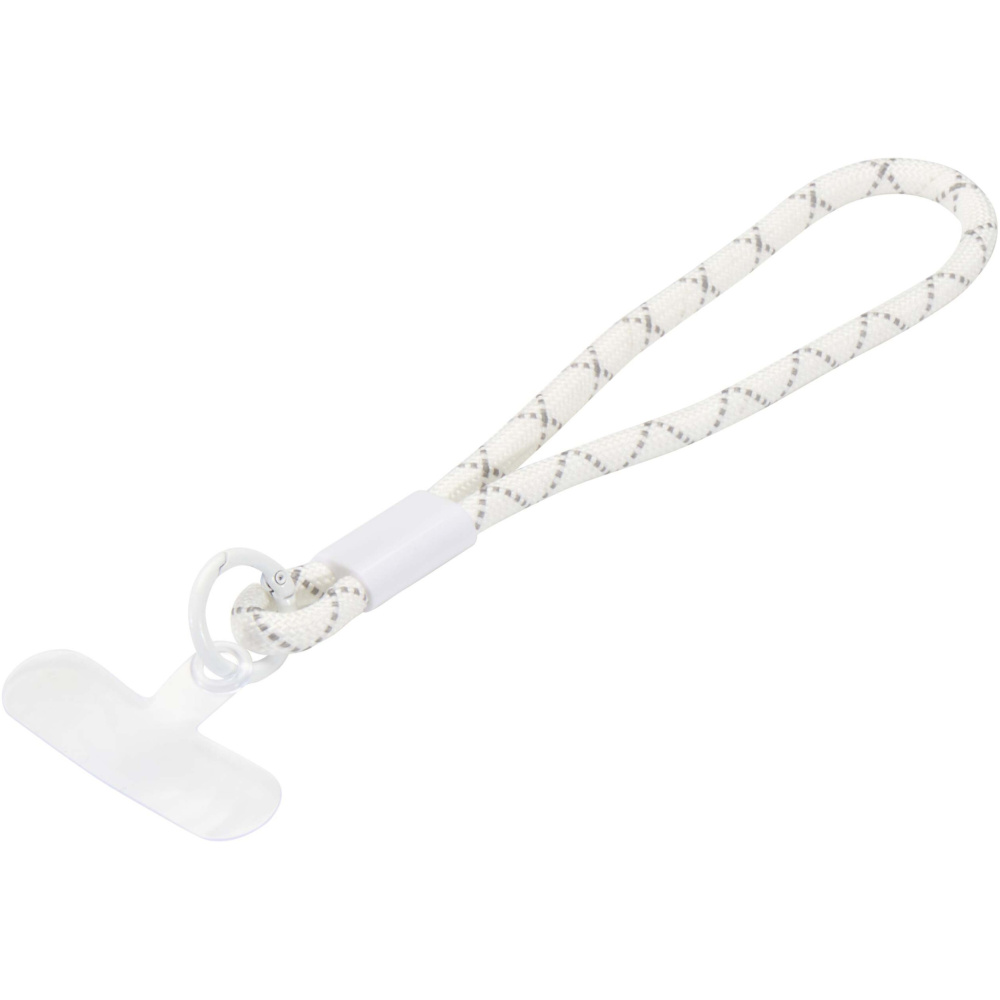 Logotrade promotional item image of: Arich recycled plastic smartphone wristband