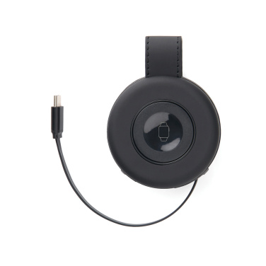 Logo trade promotional merchandise picture of: VINGA Baltimore RCS 2-in-1 Wireless 15W Travel Charger