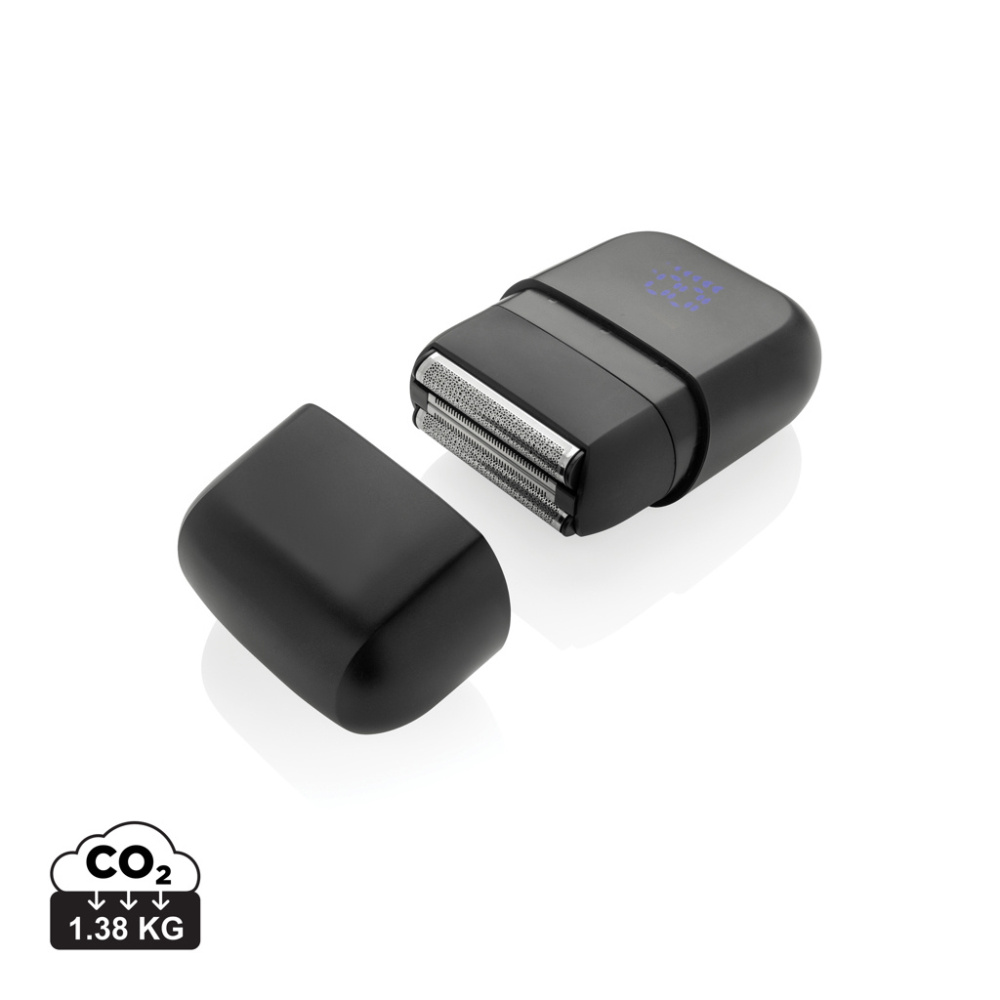 Logo trade promotional products image of: TrimBlade re-chargeable Travel Shaver IPX7