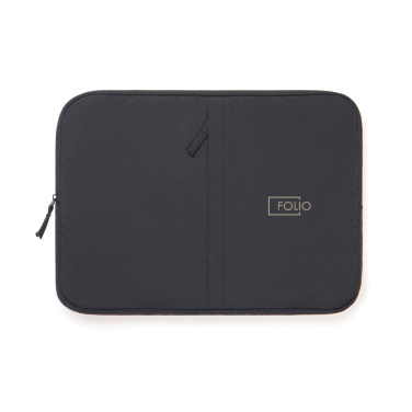 Logo trade promotional giveaways image of: KENTO URBAN RCS recycled nylon 15.6 inch laptop sleeve