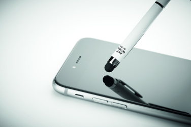 Logo trade corporate gift photo of: Stylus antibacterial pen