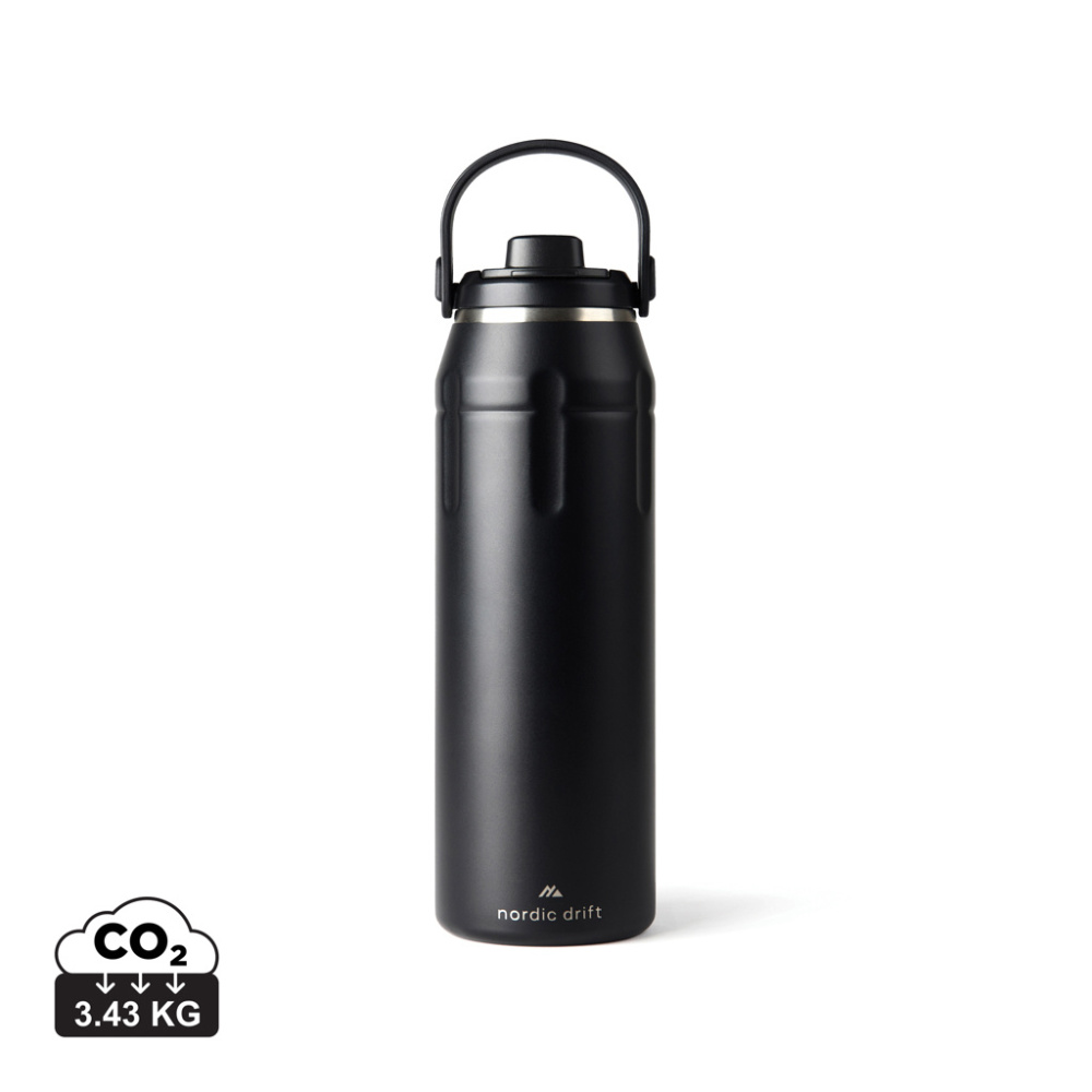 Logotrade promotional merchandise picture of: Nordic Drift Trail RCS Insulated sports bottle 940ml
