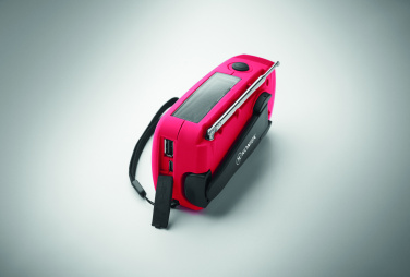 Logotrade promotional merchandise photo of: Portable radio SOS with LED torch