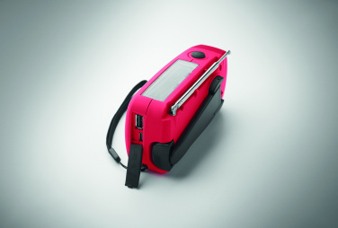 Logotrade business gift image of: Portable radio SOS with LED torch