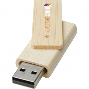 Logotrade reklaamtooted pilt: Pöörake 16 GB bambusest USB-mälupulka