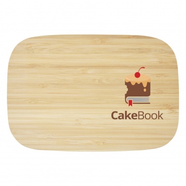 Logo trade reklaamtoote pilt: Tite roostevabast terasest lõunakarp bambusest kaanega