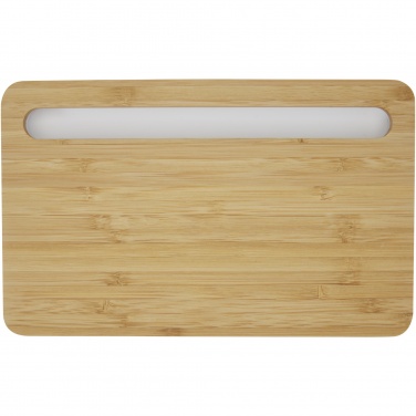 Logotrade reklaamtoote foto: Medake 10W bambusest juhtmevaba laadija