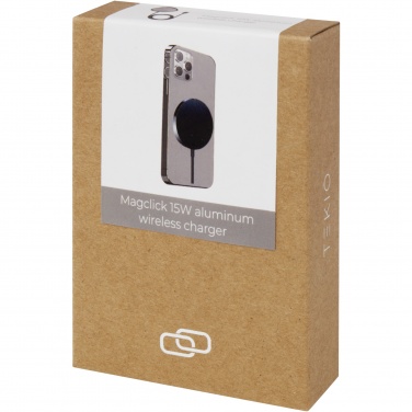 Logo trade reklaamkingid foto: Magclick 15W alumiiniumist juhtmevaba laadija