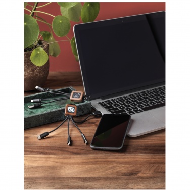 Logotrade reklaamkingituse foto: SCX.design C19 puidust lihtne kasutada valgustusega kaabel