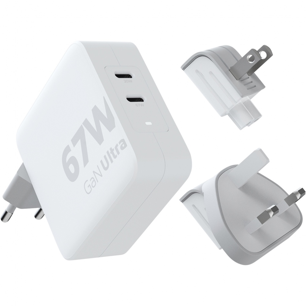 Logotrade reklaamkingid pilt: Xtorm XVC2067 GaN Ultra 67W reisilaadija 100W USB-C PD-kaabliga