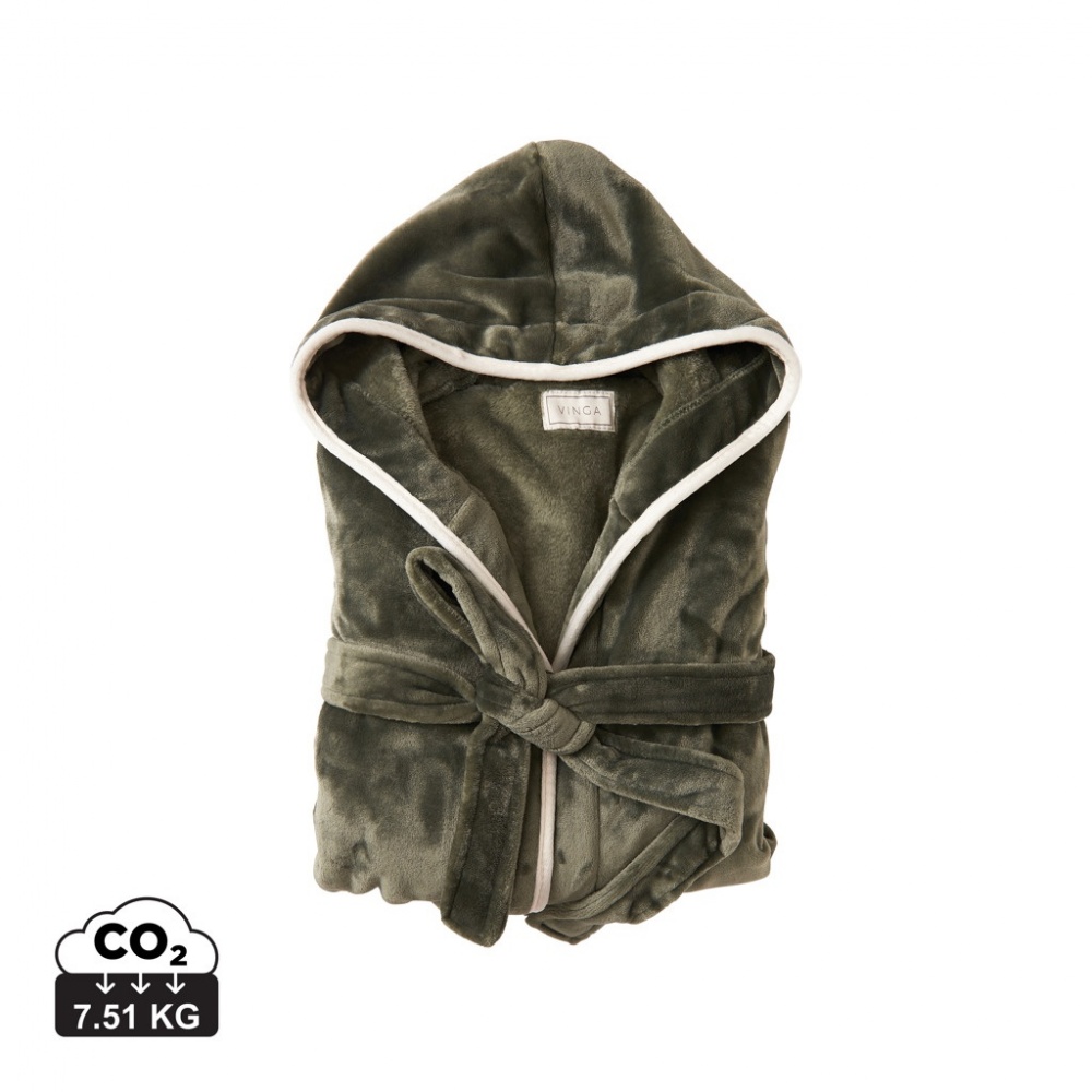 Logo trade ärikingituse pilt: VINGA Louis luksuslik plüüsist hommikumantel, suurus S-M