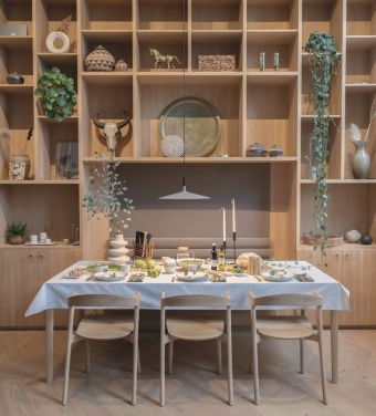 Logotrade reklaamkingituse foto: Ukiyo bambusest soola- ja pipraveski komplekt