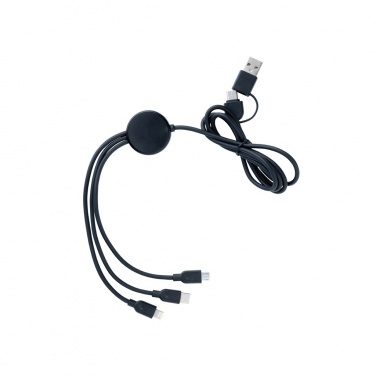 Logotrade reklaamtooted pilt: RCS-i ringlussevõetud TPE-st ja taaskasutatud plastist 6-ühes kaabel