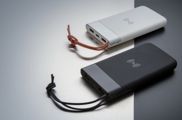Logotrade ärikingid pilt: Aria 8000 mAh 5W juhtmevaba laadimise akupank