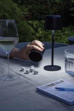 Logotrade reklaamtoote foto: Zenic RCS taaskasutatud plastikust USB taaslaetav laualamp