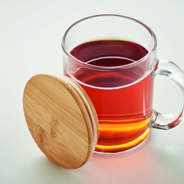 Logo trade meened foto: Taaskasutatud klaasist kruus 300 ml